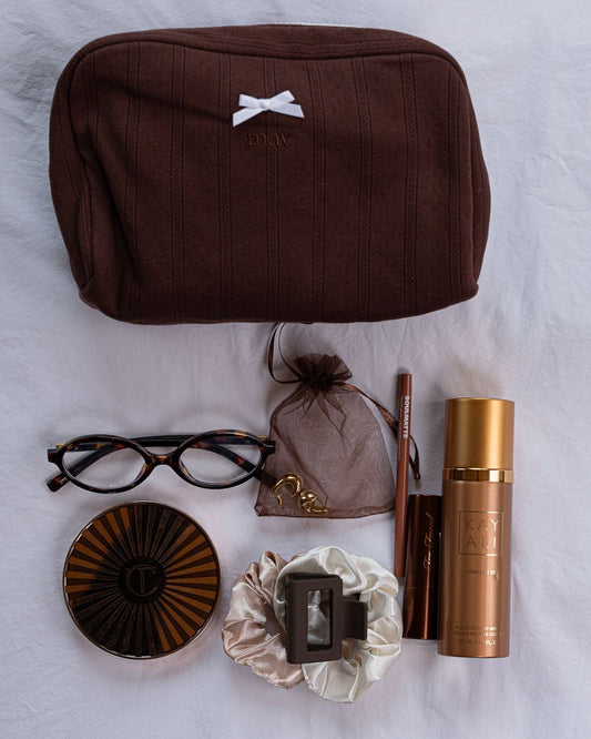 Pointelle Make-up Pouch